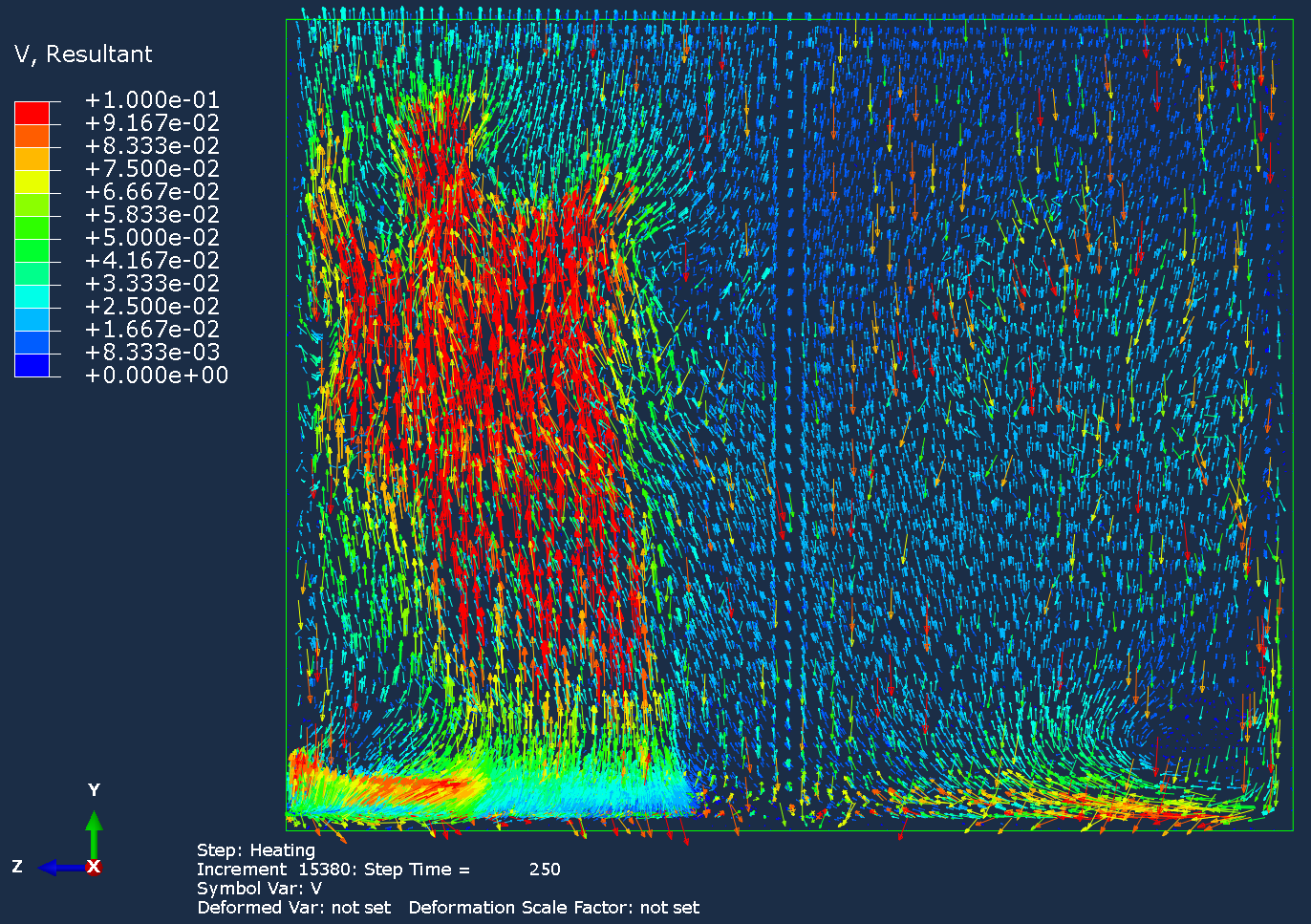 CFD Simulation of Hydrotest Heating